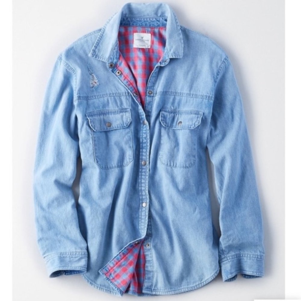 America eagle jean top